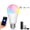 2Pcs Tuya Smart E27 Smart Bulb, Dimmable WIFI Bulb,18W 2