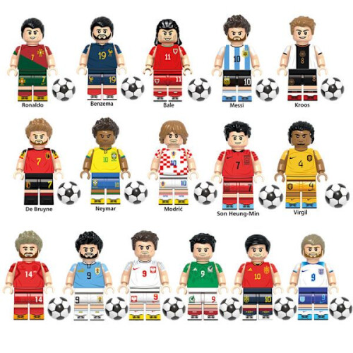 Grande Figurine Articulée Coupe Du Monde De Football – Trophée 44 Cm, édition 2023