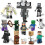 13 pièces Minecraft Assembly World Blocs de construction Figurines Jouets 1