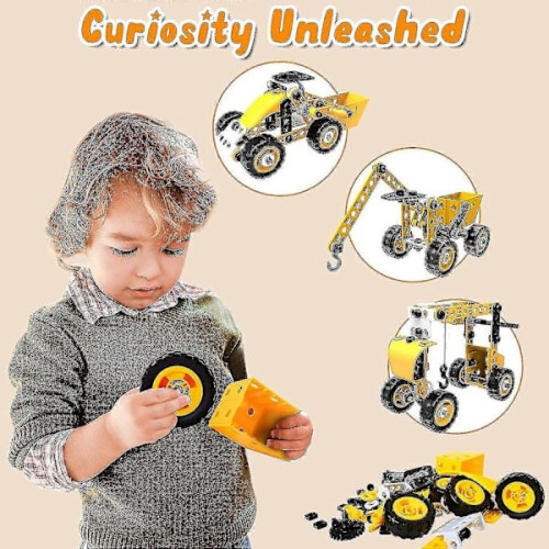 Jouets éducatifs de construction, kit d'apprentissage STEM, blocs de construction préscolaires, ensemble 2
