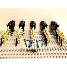 41 stuks General Grievous en Super Battle Droid Army Minifigure Bouwstenen Actiefiguren (FMY)