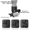 360Adjustable Projector Hanger Mount Bracket Projector Wall Mount 6