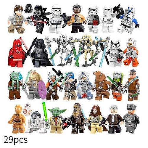 29 figurines, blocs de construction, jouets pour enfants - XF2-