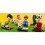 (7 pcs)7-pack Soccer Player Building Blocks, Christmas Gift, Includes Stadium Base 7pcs 3