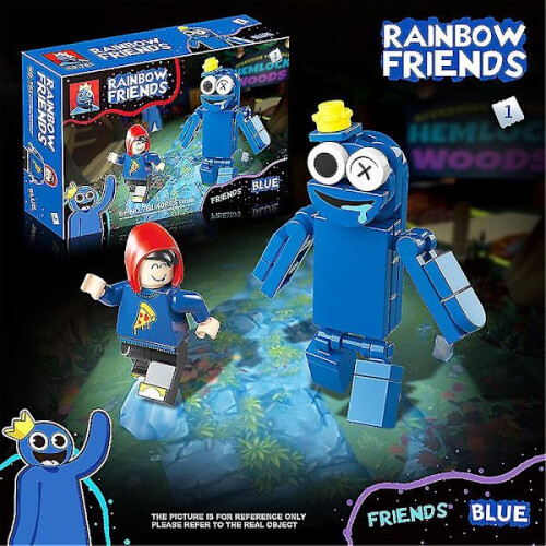 Lot de 8 blocs de construction Rainbow Friends Doors, figurines à assembler, modèle de jouet de l'Avent 2