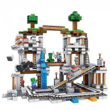 Blocs de construction La Mine Modèle Briques Ensembles Cadeaux Jouets Pour Enfants Enfants Garçons Filles