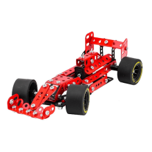 Kit de construction de voiture en métal, modèle réduit de voiture, jouets de construction STEM, kits