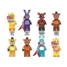 8pcs Five Nights At Freddy's Costumes Fnaf Toy Kids Birthday Gifts{hh}