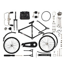 Kits de bicicletas DIY, modelo STEM, bicicleta de juguete, bicicleta de aleación, juguete de construcción