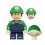 Lot de 8 figurines Super Mario à assembler, blocs de construction, jouets, mini figurines à collectionner, 2