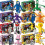 Jouets pour enfants Rainbow Friends, blocs de construction, figurines, assemblage, modèles, briques, 3