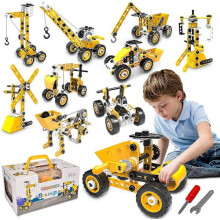 Jouets éducatifs de construction, kits d'apprentissage STEM, blocs de construction préscolaires, jouets