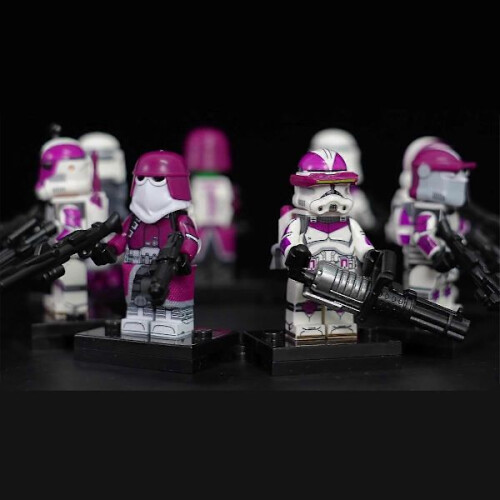Figurines de collection Clone Troopers, blocs de construction, jouets de 4,4 cm, figurines d'action 1