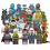 Minifigure Ninja Kai Jay Sensei Master Building Toys[HK] 1