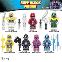 Stk./Set Power Rangers Bausteine Minifiguren Spielzeug Montagefiguren Spielzeug Kinder Geschenke Heimtextilien