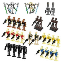 (estilo 8) Minifiguras Super Battle Droid y B1 Battle Droid Army Building Blocks Figuras de juguete