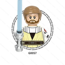 (G0057-Obi-Wan Kenobi) SW Space War Darth Mini Figuras de acción Soldado clon Droides Jedi Anakin Skywalker