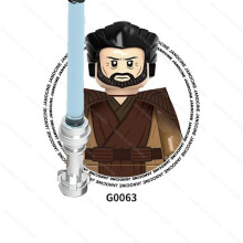 (G0063-Count Dooku) SW Space War Darth Mini Figuras de acción Soldado clon Droides Jedi Anakin Skywalker