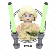 (TV8044) SW Space War Darth Mini Figuras de acción Soldado clon Droides Jedi Anakin Skywalker Construcción