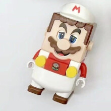 (Super Mario Bros 4) Bloques de Super Mario Bros Bloques de construcción de Luigi Figuras de acción