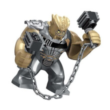(22) Figuras de acción de superhéroes anti-Hulk de gran tamaño, bloques de construcción, juguetes para