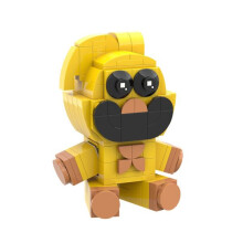 (G)Smiling Critters Juego de bloques de construcción Juguete popular para fanáticos Regalo de cumpleaños