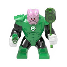 (12) Figuras de acción de superhéroes anti-Hulk de gran tamaño, bloques de construcción, juguetes para