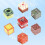 (56 TNT) Riche sélection de blocs magnétiques Cubes Minecraft Ensemble de jouets de construction DIY 5