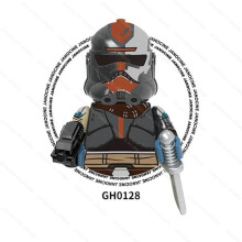 (GH0128) SW Space War Darth Mini Figuras de acción Soldado clon Droides Jedi Anakin Skywalker Construcción