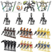 (32 piezas) Kits de construcción de droides de batalla Mini figuras de acción Muñecas Mini figuras Juguetes