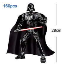 (KSZ 713) Figura de acción Minifigura Niños Bloques de construcción Juguetes Regalo 24-31 cm - WELLNGS