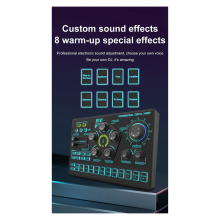 SX91 Live Sound Card USB Sound Mixer Professional Audio Mixing