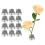 12 stk. blomsterfrø, runde rustfrie blomsterfrøer 2