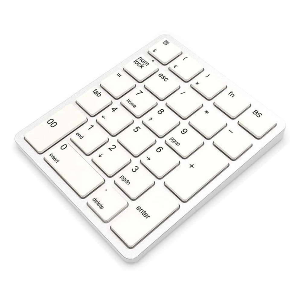Wireless Numeric Keyboard For Laptops White 4712869589096