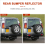 Brake Reverse Lamp for 2 1