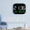 Digital LED Wall Clock With Remote Control Temperature Date Display 3