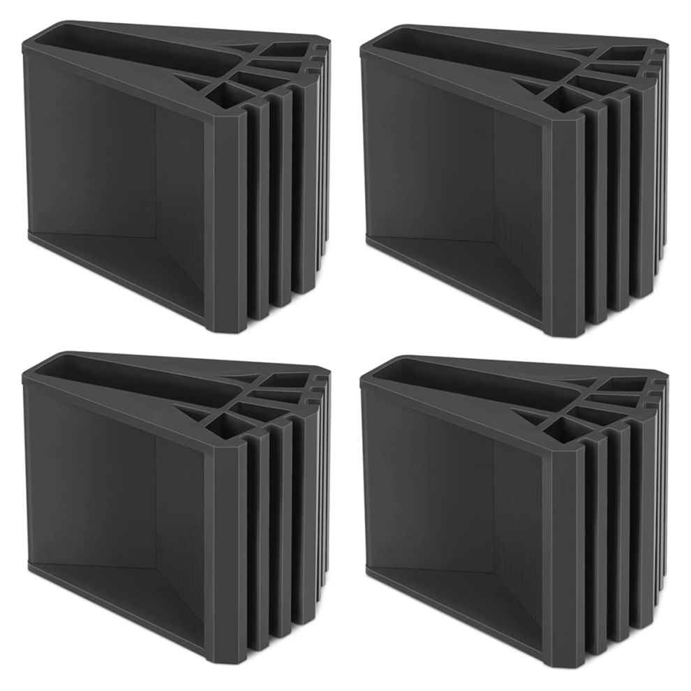 Ladder Feet Pack Of 4 Rubber Ladder Feet Non-Slip Ladder Foot Cover 4712869591938