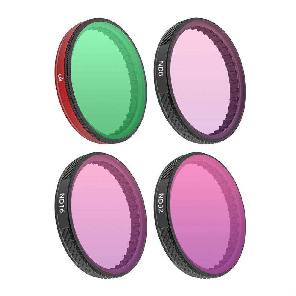 Lens Filter For Action Camera Accessories Cpl Nd Kit 4712869593239