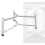 Fire Pit Stand for Bonfire 19.5inch 6