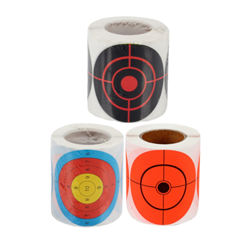 Target Paper Self-Adhesive Target Paper Sticker Multicolor 2