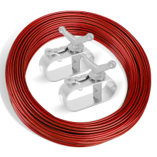 Pool Cover Cable & 2 Winch Suitable for Above Ground Swimming Pool