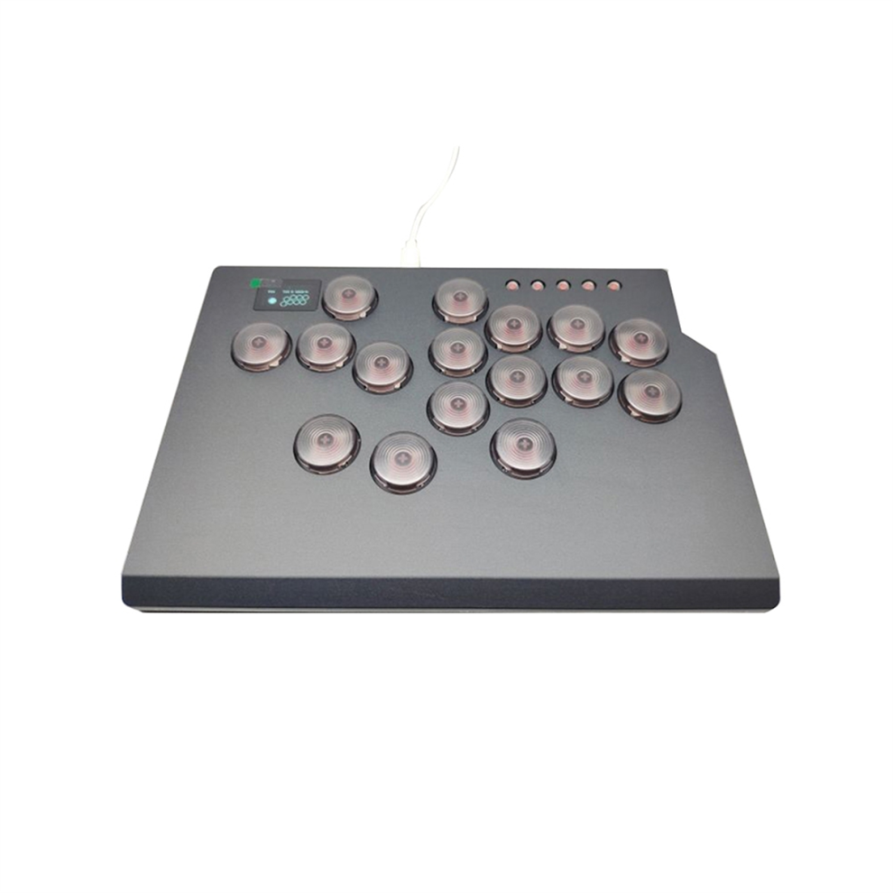 16Keys Game Keyboard Leverless Controller Fighting Gaming Joystick B 4712869597084