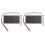 2Pcs P4 LED Screen Panel Module 256x128mm 64x32 Pixels 2