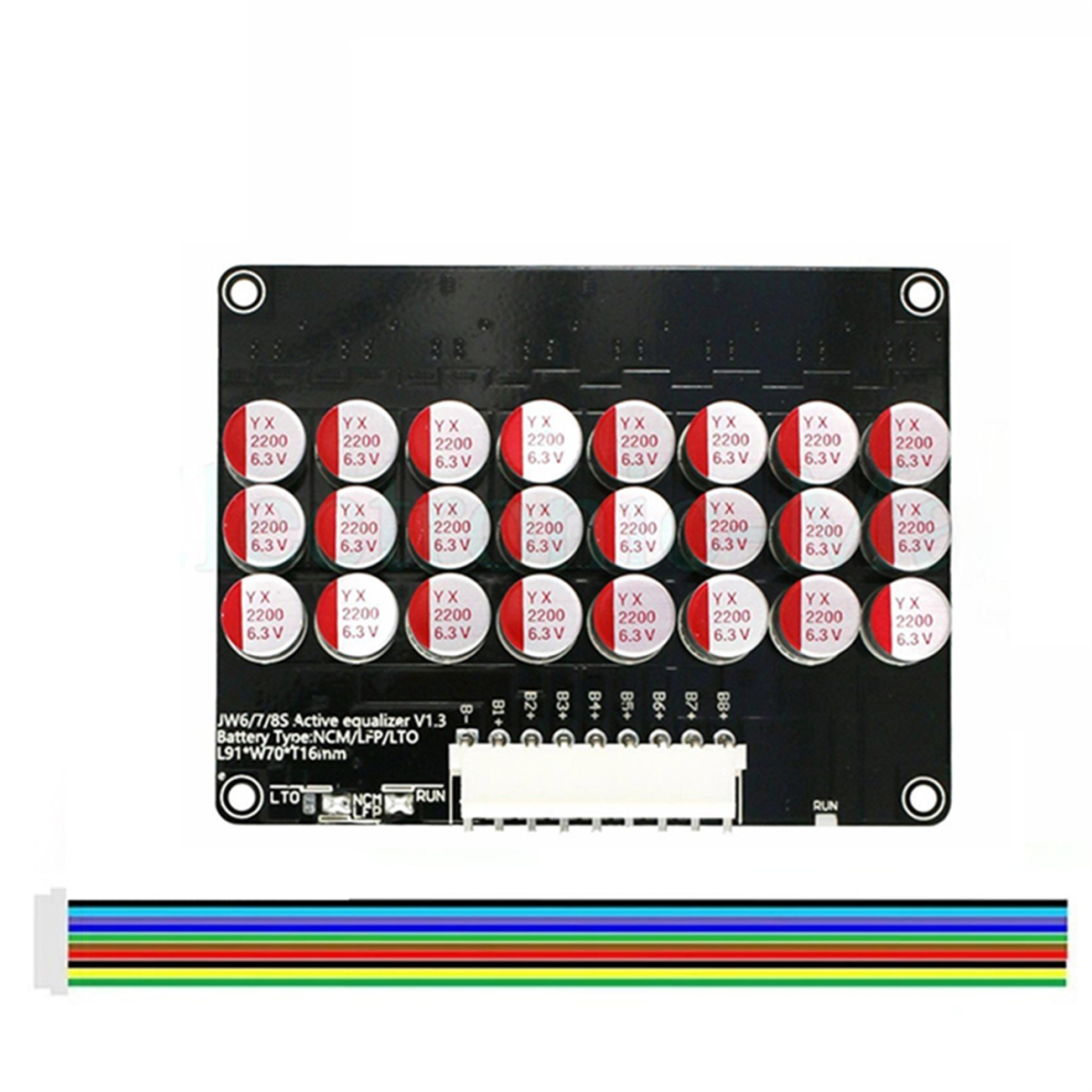 Active Equalizer Balancer 5A 6-8S Lifepo4/Lto/Lipo Battery 4713476873295