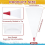 10Pcs Tile Grout Masonry Mortar Bag Red 2