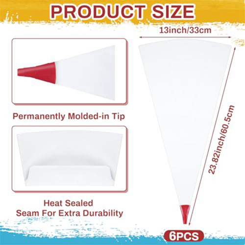 10Pcs Tile Grout Masonry Mortar Bag Red 1