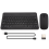 Ultra-Thin Silent Wireless Bluetooth Keyboard and Mouse Set Black 2