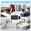 Ultra-Thin Silent Wireless Bluetooth Keyboard and Mouse Set Black 6