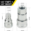 1/4inch Hydraulic Coupler with Dust Cap 2