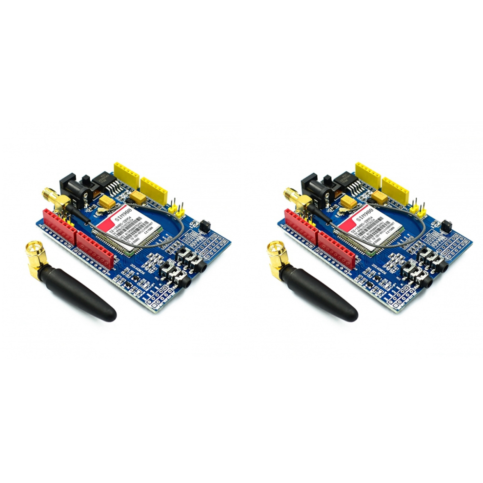 2Pcs Quad-Band Gprs Gsm Development Board Kit For 4713476876142